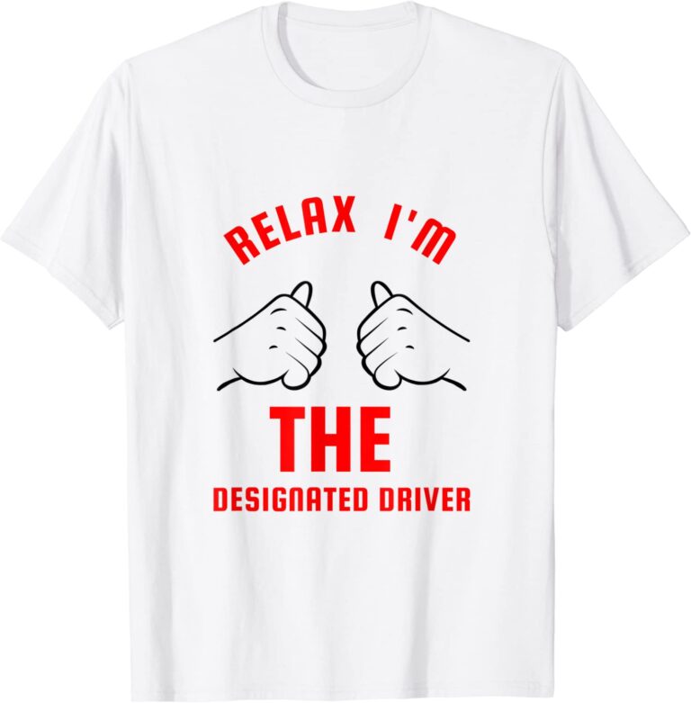 Designated driver shirt
